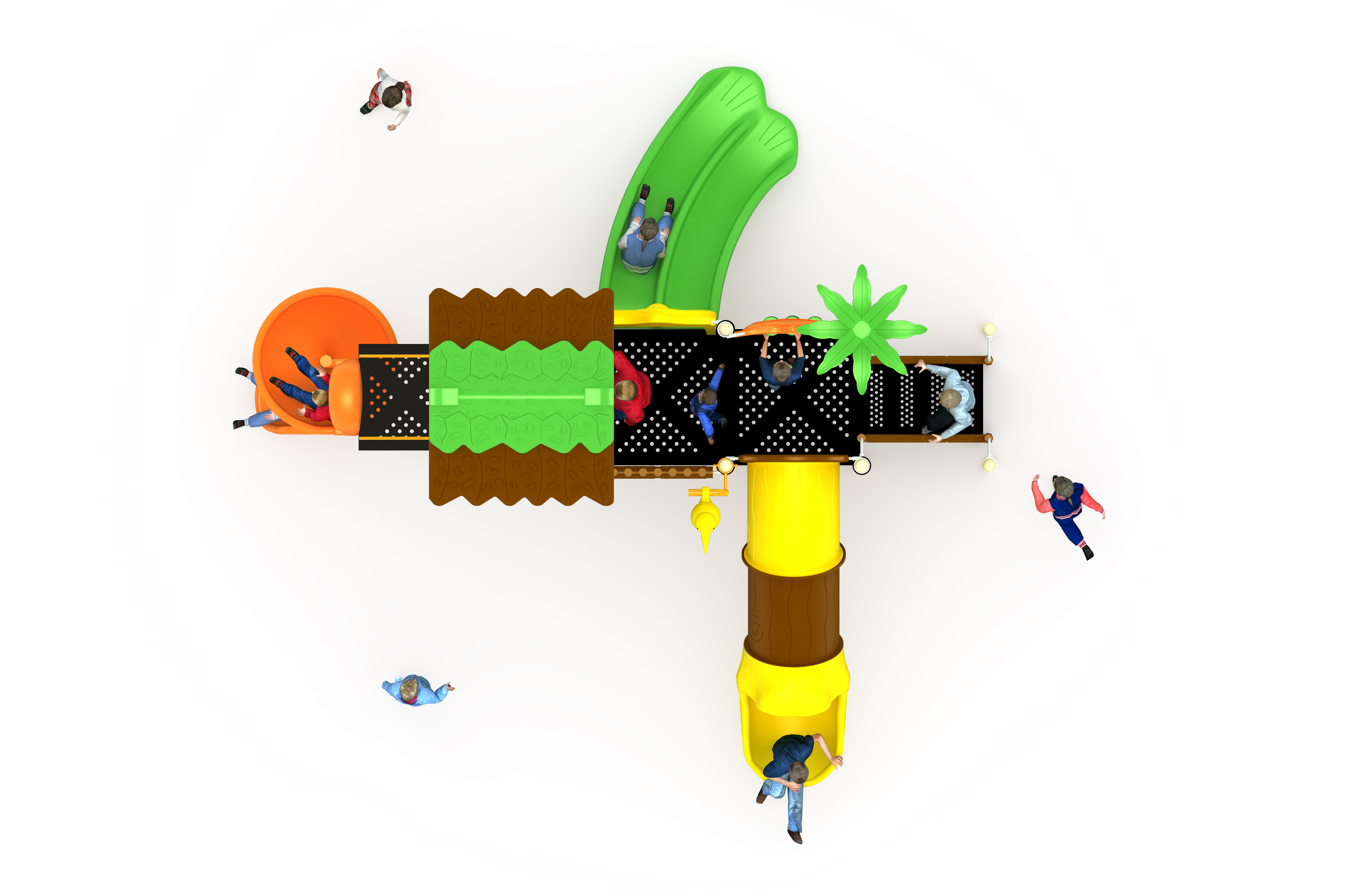 Orman Temalı Oyun Grubu C-300 PRK-306 | Temalı Metal Oyun Grupları | Erse Kent Mobilyaları